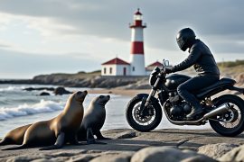 découvrez l'incident surprenant au phare de walde à marck, où des phoques ont été distraits par un motard. plongez dans cette histoire fascinante qui mêle nature et aventure, révélant l'impact des activités humaines sur la faune locale.