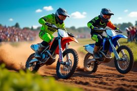 découvrez l'univers palpitant du motocross en loire atlantique, où les champions s'affrontent lors des compétitions de la pdl à ancenis. vivez des duels intenses et des performances incroyables au cœur d'un événement incontournable pour les passionnés de sensations fortes.
