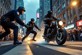 découvrez l'incident choquant survenu en essonne, où un motard participant à un rodéo urbain a percuté des policiers avant de prendre la fuite. plongée au cœur d'une situation de tension entre forces de l'ordre et conducteurs imprudents.