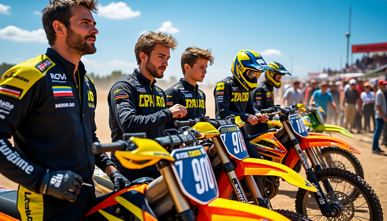 découvrez le retour tant attendu du motocross mondial en europe, avec cinq pilotes belges déterminés à se mesurer aux meilleurs en espagne. cependant, l'absence remarquée de brent van doninck soulève des questions. suivez toute l'action et les enjeux de cette compétition passionnante!