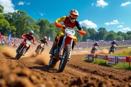 découvrez le grand prix d'europe de motocross à mazeray, un événement majeur de la saison où la modernisation des sauts et des vagues promet une expérience inoubliable pour les pilotes et les spectateurs. plongez dans l'univers du motocross et assistez à des performances spectaculaires sur un parcours repensé pour l'adrénaline et le spectacle.
