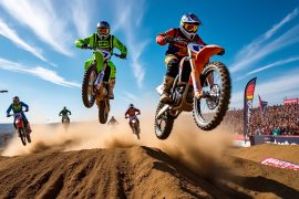 revivez l'excitation du motocross d'haudricourt ce week-end ! assistez à des exploits palpitants et des sauts audacieux qui vous tiendront en haleine. ne manquez pas cet événement incontournable pour les passionnés de vitesse et d'adrénaline.