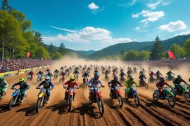 assistez à un spectacle captivant à yssingeaux ce dimanche, avec la participation de 175 pilotes lors du moto-cross d'amavis. ne manquez pas cette journée riche en adrénaline et en émotions !