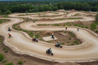 découvrez comment les bénévoles de l'union motocycliste ont redonné vie au terrain de moto-cross de dole à travers un projet de reconfiguration innovant, alliant passion et engagement pour les sports mécaniques.
