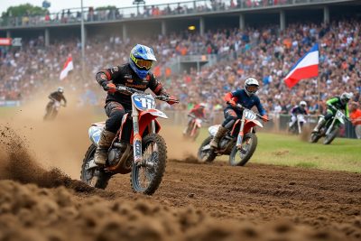 découvrez l'excitation du motocross avec son arrivée au stade de trémouilles. assistez à des courses palpitantes et plongez dans l'univers adrenalinyant de ce sport de passion, alliant vitesse et technique.