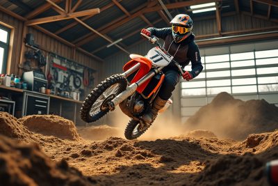découvrez comment toni bou, champion de motocross, s'est entraîné à domicile pendant le confinement. cette vidéo captivante vous plonge dans son univers et révèle ses techniques d'entraînement uniques, tout en mettant en avant sa détermination et sa passion pour le motocross.