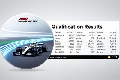 découvrez les résultats des qualifications du grand prix de suisse, avec des analyses détaillées des performances des pilotes et les temps forts des sessions. restez informé des dernières nouvelles et préparez-vous pour la course !