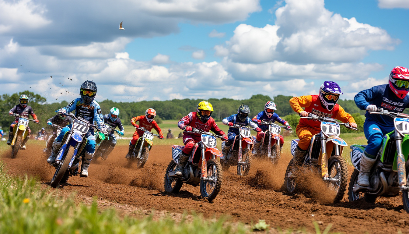 revivez les moments forts de la 6e manche du championnat national de moto-cross où mar a brillé par sa performance exceptionnelle, tandis qu'ethan et loïc consolidèrent leur position au classement. suivez l'actualité des champions et leurs impressions sur cette course palpitante.