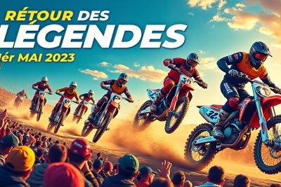 assistez au retour spectaculaire de légendes du motocross à sainte-austreberthe le 1er mai. ne manquez pas cette occasion unique de voir des anciens champions en action sur circuit, avec des performances à couper le souffle et une ambiance électrisante !