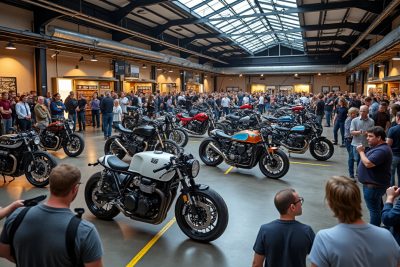 rejoignez-nous au salon handbuilt 2025 pour découvrir les meilleures motos de café et assister à des courses palpitantes sur route. plongez dans l'univers des passionnés de motos et vivez une expérience inoubliable!