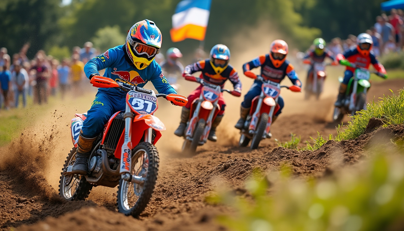 découvrez l'événement captivant de motocross à bram, où des talents émergents révèlent leur potentiel sous une pluie surprenante. plongez au cœur de la compétition et des émotions fortes qui marquent le début de nouvelles carrières sportives.