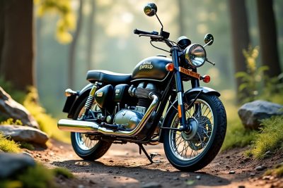 découvrez la royal enfield classic 500, une moto de trial au style intemporel qui allie performance et élégance. plongez dans l'univers des motos classiques avec ce modèle emblématique, à la fois puissant et raffiné, parfait pour les amateurs de sensations fortes et d'esthétique vintage.