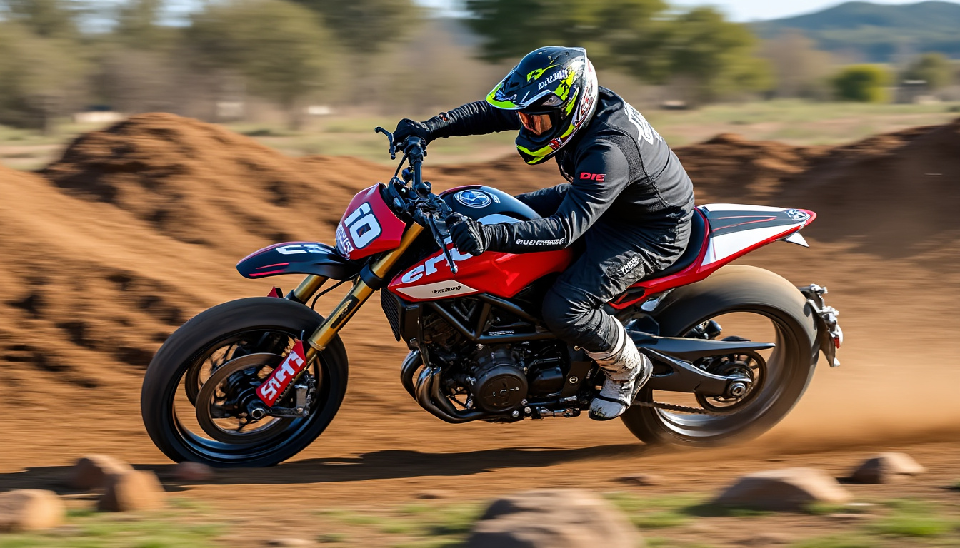 découvrez la toute première moto de cross de ducati, conçue et fabriquée dans ses ateliers. alliant puissance et technologie de pointe, cette machine innovante promet des performances impressionnantes sur tous les parcours. ne manquez pas cette révélation qui marque un tournant dans l'univers des deux-roues.