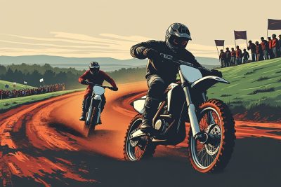 revivez la palpitante super finale du motocross de soye-en-septaine où germain jamet a brillamment triomphé face à julien lebeau, samedi soir. un affrontement mémorable qui a tenu les spectateurs en haleine jusqu'à la dernière seconde.