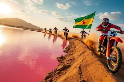 découvrez l'événement incontournable du moto-cross au sénégal ! le verdict tant attendu sera dévoilé le 22 juin au magnifique lac rose. ne manquez pas cette occasion de vivre des moments palpitants en pleine nature. rejoignez-nous pour célébrer la passion de la vitesse et de l'adrénaline !