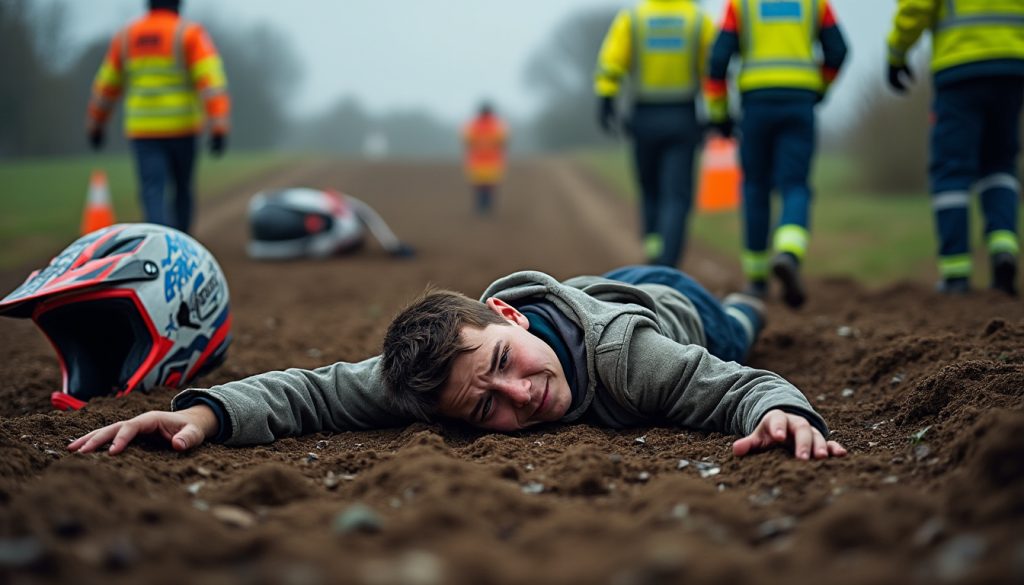 découvrez les détails d'un accident de moto-cross survenu à lyon, où un jeune sans casque a chuté à la duchère, laissant derrière lui un état critique. un événement tragique qui soulève des questions sur la sécurité en sport extrême.