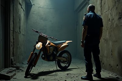 découvrez l'incroyable histoire d'un rodéo sauvage à lyon 9e où une motocross volée a été retrouvée dans une cave. un pilote a été placé en garde à vue, révélant les coulisses d'une course illégale dans la ville.
