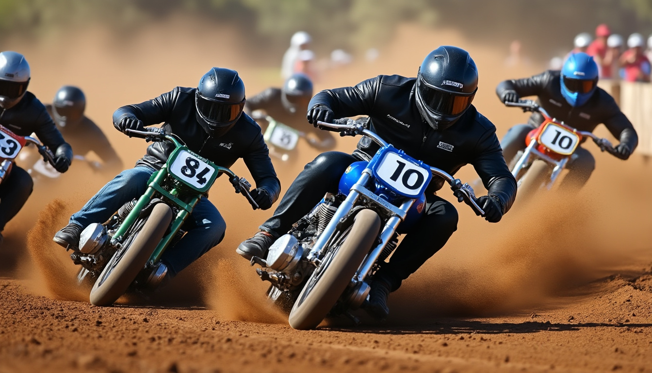 découvrez le phénomène du flat track, un sport de moto captivant qui allie vitesse, adrénaline et passion sur deux roues. plongez dans l'univers des courses sur terre battue et explorez les histoires de ceux qui vivent cette expérience unique.