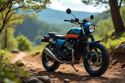 découvrez le prince frais, une honda xl200r transformée en scrambler audacieuse avec un puissant boost d'oxyde nitreux. plongez dans un univers de performances extrêmes et d'adrénaline sur deux roues.