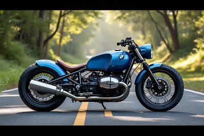 découvrez l'indigo, un roadster bmw r80 au style unique qui allie élégance intemporelle et fonctionnalité. avec ses lignes épurées et sa conception soigneusement étudiée, ce modèle se distingue sur la route tout en offrant une expérience de conduite inégalée. plongez dans l'univers du motocyclisme raffiné avec l'indigo.