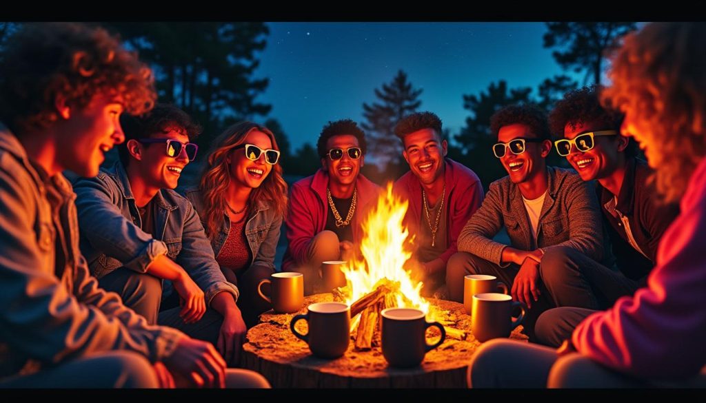 plongez dans l'ambiance électrique des années 80 avec notre bonfire au thé noir. revivez la magie de cette décennie iconique à travers des saveurs envoûtantes et une atmosphère festive. parfait pour ceux qui cherchent à retrouver les émotions et les inspirations de cette époque mémorable.