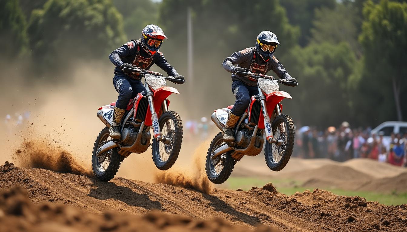découvrez le championnat de bretagne de motocross, où julien duhamel se distingue comme un compétiteur redoutable. plongez dans l'univers fascinant des courses de motocross et suivez les exploits de ce pilote talentueux qui fait vibrer les foules sur la piste.