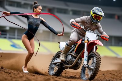 découvrez comment la fratrie laurent se démarque dans le monde du sport : tom, jeune prodige du moto-cross, impressionne par ses performances audacieuses, tandis que camille illumine la scène de la gymnastique rythmique avec son talent et sa grâce. un duo dynamique à suivre de près !
