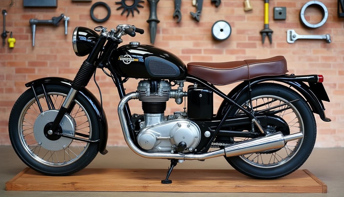 découvrez le choix du vintagent avec la vincent 'black flash', une moto emblématique alliant élégance et performance. plongez dans l'univers du vintage et laissez-vous séduire par son design unique et sa puissance inégalée.