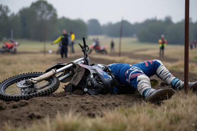 un tragique accident a coûté la vie à un jeune pilote de motocross du calvados, qui a violemment percuté un poteau lors d'une course. retour sur cet événement dévastateur et ses conséquences.