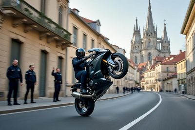 découvrez l'incroyable histoire d'un motard surprit en plein rodéo urbain près de lyon. la justice prend des mesures sévères face à ces comportements dangereux, rappelant l'importance de la sécurité sur nos routes. plongez dans cette affaire qui soulève des questions sur la loi et la conduite responsable.
