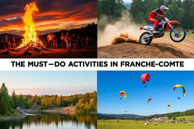 explorez les merveilles de la franche-comté ce week-end avec notre sélection de neuf activités incontournables. participez au feu de la saint-jean, assistez à des courses de moto-cross et découvrez les paysages enchanteurs des 1 000 étangs et du pontacup. une aventure à ne pas manquer !