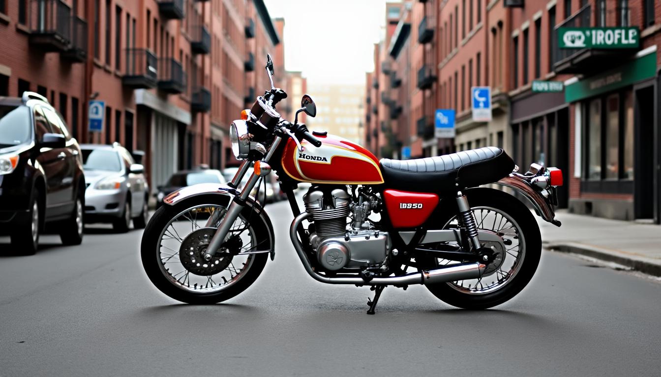 découvrez la légende du loup noir, la honda cb550 'lobo oscuro', une moto emblématique qui allie puissance et style. plongez dans l'univers captivant de ce café racer d'exception, conçu pour les passionnés de mécanique et d'adrénaline.