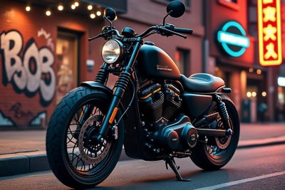 découvrez le roi des chasseurs avec le tracker de rue harley-davidson 883r. alliant performance et style, cette moto emblématique vous offre une expérience de conduite inégalée sur tous les terrains. plongez dans l'univers de la liberté sur deux roues !