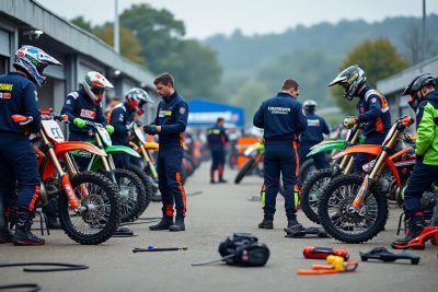 découvrez les coulisses du motocross de toucy à travers une plongée captivante dans les préparatifs. rencontrez les pilotes, explorez les pistes et vivez l'effervescence de cet événement sportif incontournable.