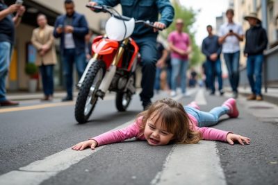 découvrez le tragique incident survenu dans les hautes-pyrénées où une fillette de 4 ans a été gravement blessée par une motocross lors d'un rodéo urbain. un événement qui soulève des questions sur la sécurité et la responsabilité lors de ces manifestations.