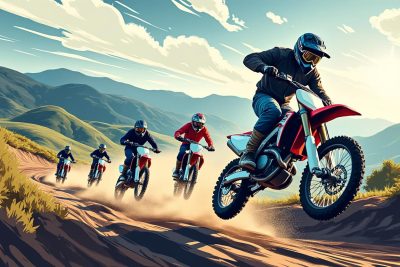 découvrez la richard à saint-julien-des-landes, un événement emblématique qui marque le retour en force du moto-cross. plongez dans l'univers passionnant des pilotes et des motos, et vivez des courses palpitantes qui raviront les amateurs de sensations fortes. ne manquez pas cette occasion unique de soutenir les riders et de profiter d'une ambiance festive !