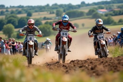 participez à ouville, le festival de motocross normand qui célèbre les jeunes talents locaux ! assistez à des courses passionnantes, découvrez l'excellence du motocross régional et soutenez la nouvelle génération de riders.