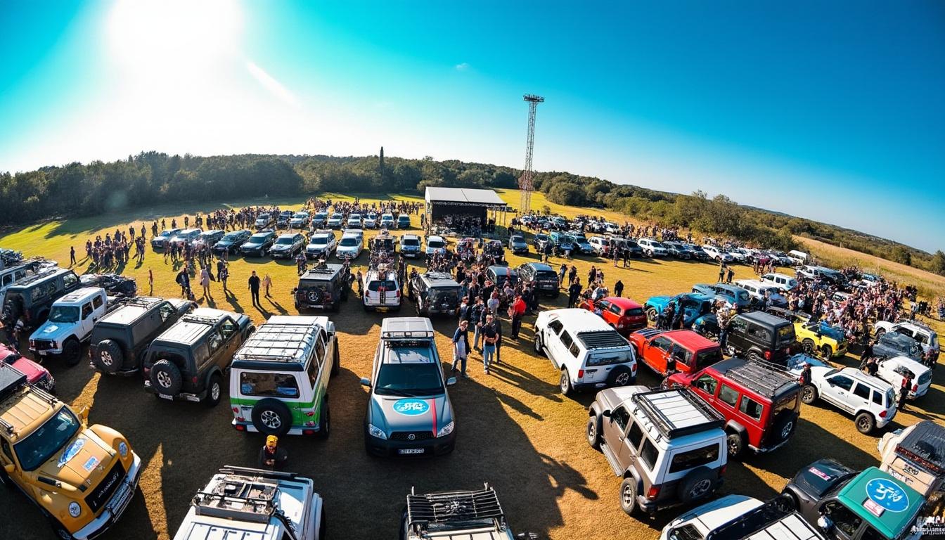 rejoignez-nous au stade du bolmon à marignane ce dimanche 29 juin pour une journée immersive dédiée au tout-terrain ! découvrez les sensations fortes des motos, 4x4 et vtt, assistez à des démonstrations captivantes et partagez votre passion avec d'autres amateurs d'aventure.