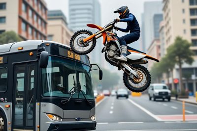un motard en motocross a été victime d'un accident lors d'un rodéo urbain près de nantes, heurtant un bus. découvrez les détails choquants de cet incident qui soulève des questions sur la sécurité et les comportements irresponsables en milieu urbain.