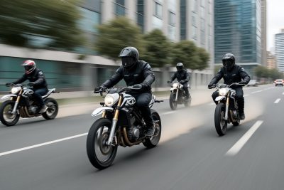 à mont-de-marsan, quatre motards en motocross ont pris la fuite après un rodéo urbain spectaculaire, entraînant une poursuite mouvementée avec la police. découvrez tous les détails de cet événement qui a agité la ville.