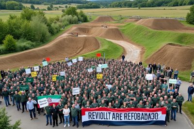 à audun-le-roman, la réouverture du terrain de motocross provoque un vif débat : des habitants expriment leur opposition face aux nuisances et à l’impact environnemental. découvrez les enjeux de cette mobilisation citoyenne.