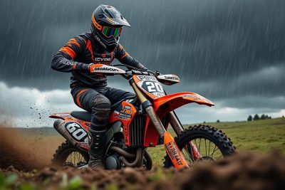 plongez au cœur de l’action avec un triple champion du monde de motocross face aux défis météorologiques à la hague. découvrez cette expérience unique en images !