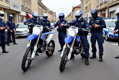 à proximité d'agen, deux motos de cross ont été saisies lors d'une intervention policière suite à des rodéos urbains. découvrez les détails de cette opération menée pour garantir la sécurité et lutter contre les nuisances.
