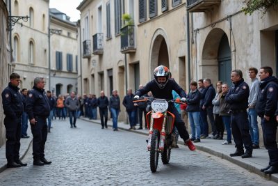 un grave accident à guérande : un jeune à motocross, en fuite, percute mortellement un conducteur de scooter. découvrez les circonstances de ce drame qui bouleverse la région.