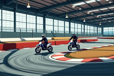découvrez la nouvelle piste indoor de mini-motocross au mans, offrant des sensations fortes en toute sécurité, à deux pas du célèbre circuit. parfait pour les amateurs de vitesse et d'aventure.