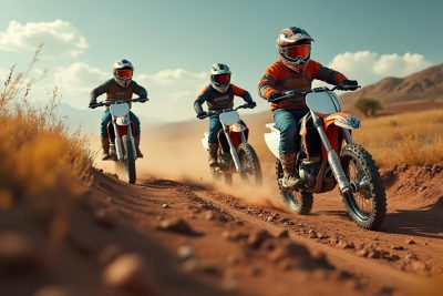 découvrez comment trois frères de vendranges se lancent ensemble vers la catégorie supérieure en moto-cross, repoussant leurs limites et partageant leur passion pour la compétition.