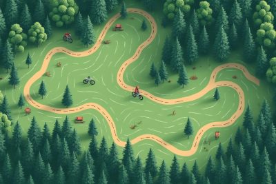 découvrez le nouveau parcours écoresponsable de l'enduro val de lorraine, tandis que flore 54 partage ses réserves sur cette initiative.