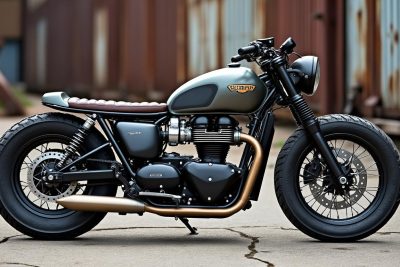 découvrez hot rod bonnie, l'édition spéciale triumph t100 revisitée avec un style brat unique, alliant performance vintage et design audacieux pour les passionnés de moto.