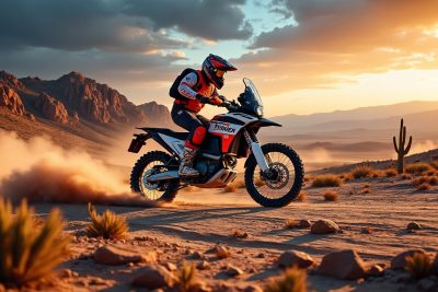 découvrez la ktm 890 adventure r rally 2026, une moto inspirée de l'esprit du dakar, conçue pour dominer tous les terrains avec puissance et agilité. parfaite pour les aventuriers en quête de sensations fortes.