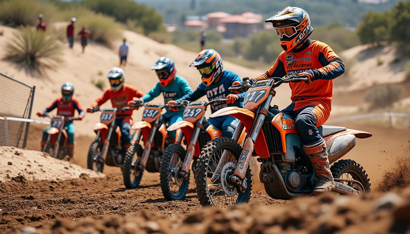 découvrez comment le mc de l'extrême sud se prépare intensément pour dominer le championnat de france de moto, alliant passion et performance.